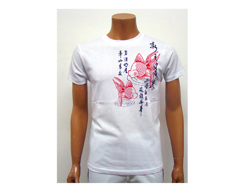 [직수입] CINEMA T셔츠 (White/Goldfish r)